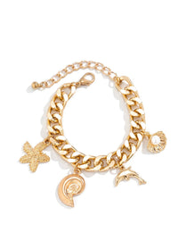 Armband mit Anhänger im Ozean-Motiv im modernen Stil
