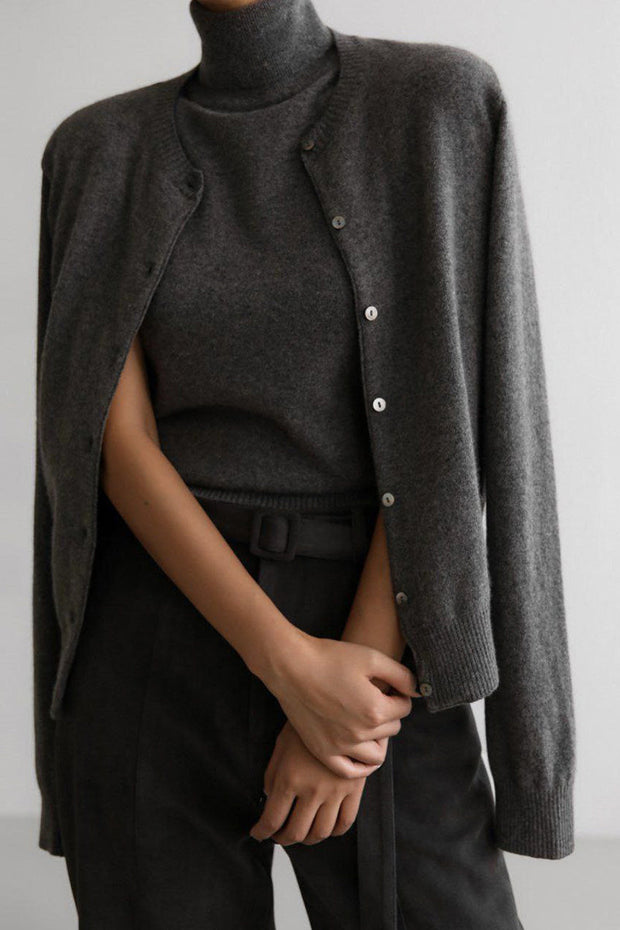 Müheloser Weste-Cardigan im modernen Stil