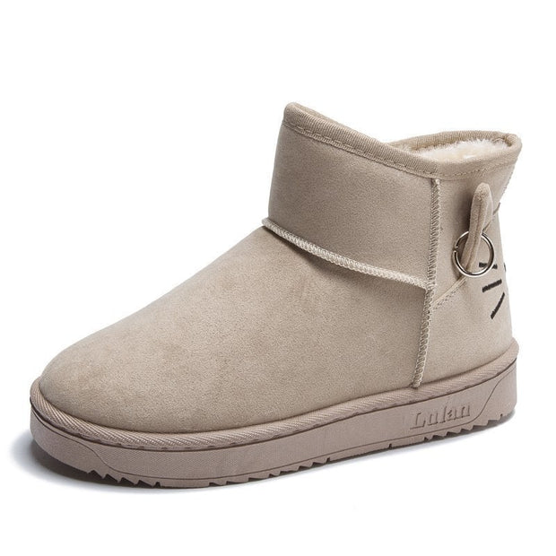 Gesteppte Damenstiefel mit lässigem Design - Zulma
