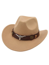Western Stierkopf Deko Cowboy Cowgirl Hut im modernen Stil