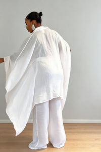 Oversize-Tunika- und Hosen-Set