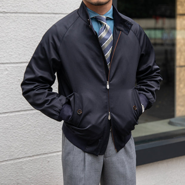 Harrington-Jacke im Vintage-Stil