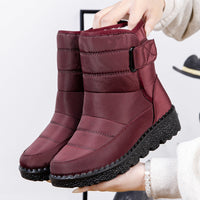 Wasserdichte gefütterte Damen-Winterstiefel - Paula
