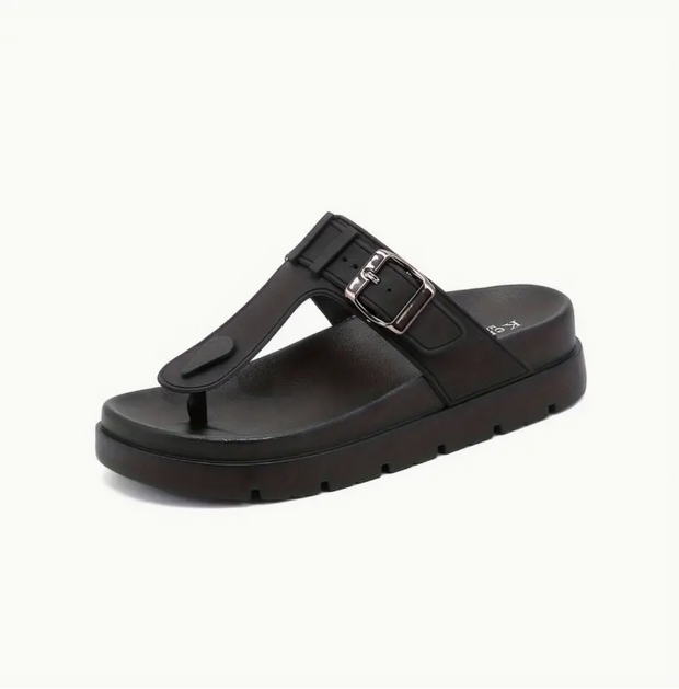 Lotte - Die bequemen Flip-Flops mit Uni-Farbe