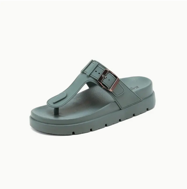 Lotte - Die bequemen Flip-Flops mit Uni-Farbe