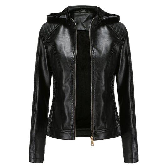 Stilvolle Lederjacke mit zeitlosem Design