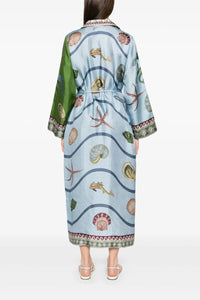 Locker sitzendes Leinenkleid im modernen Stil