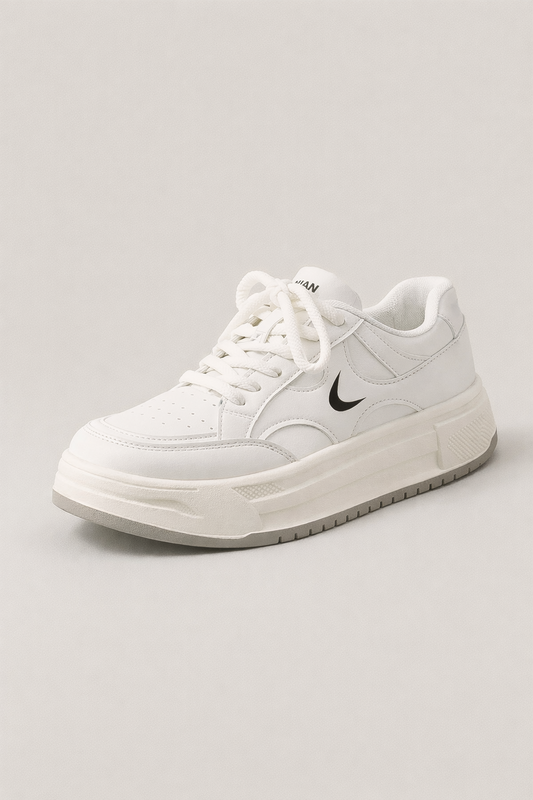 Städtische Damen-Sneakers mit leichtem Plateau - Martina