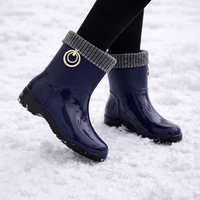 Wasserdichte Damen-Regenstiefel mit Innenfutter - Xavira