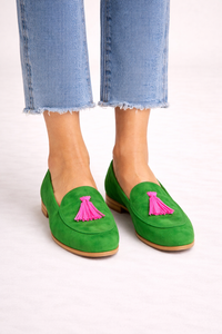 Damen-Slipper mit eleganten Quasten - Eugénie