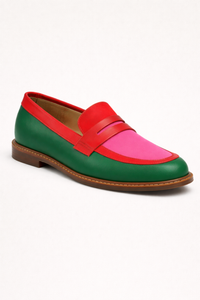 Bunt kombinierter Damen-Slipper - Nadine