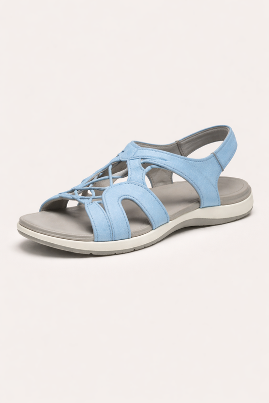 Orthopädische Damensandalen mit verstellbaren Riemen - Harper