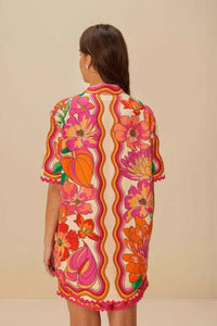 Blumen-Shorts- und Oberteil-Set