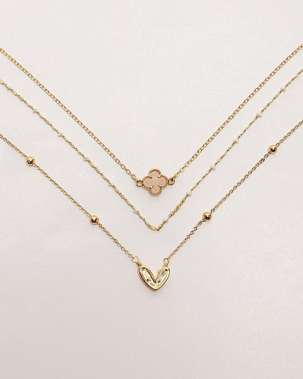 Starlight Charm geschichtete Halskette im modernen Stil