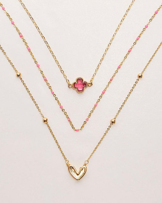 Starlight Charm geschichtete Halskette im modernen Stil