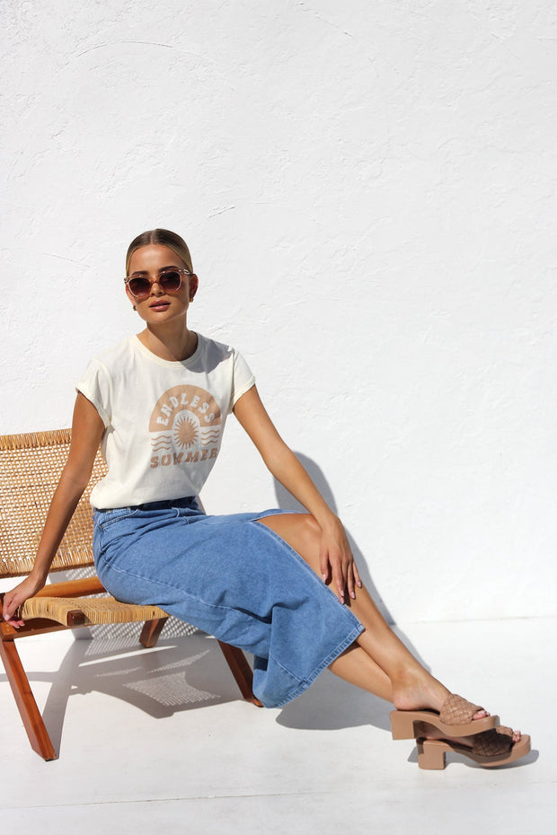 April Jeansrock im modernen Stil