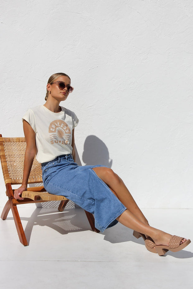 April Jeansrock im modernen Stil
