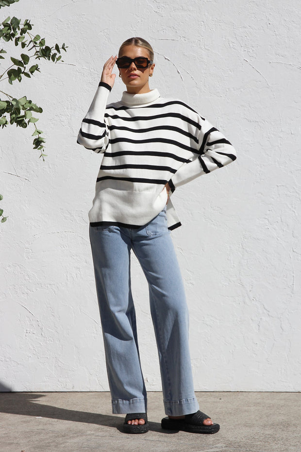 Marie Pullover aus Strick