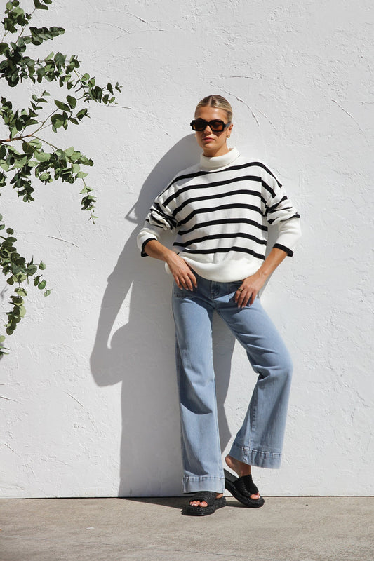 Marie Pullover aus Strick