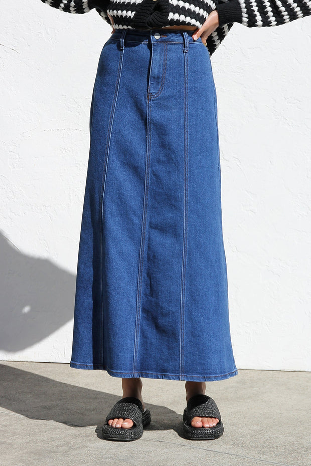 Jeansrock „Janah“ im modernen Stil