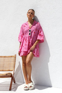 Shelby Kleid ROSA im modernen Stil