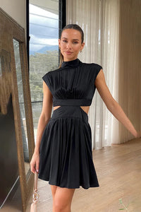 Beatrice Kurzes Kleid - Schwarz