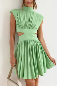 Beatrice Kurzes Kleid - Hellgrün