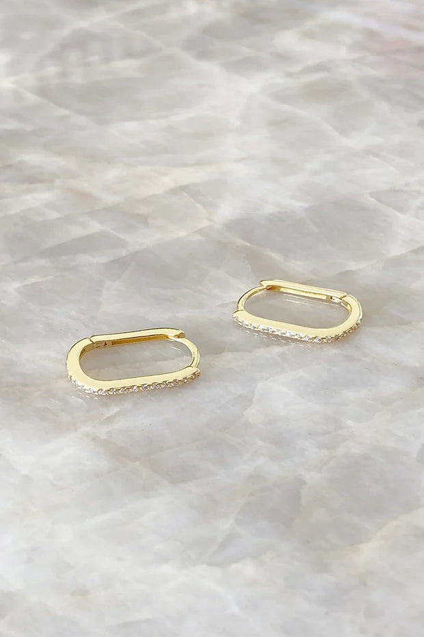Ashlyn Sleepers - Gold im modernen Stil