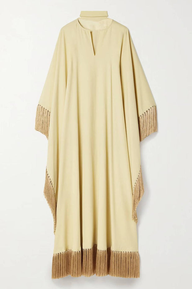 Mrs Ross Fransen-Crêpe-Kaftan