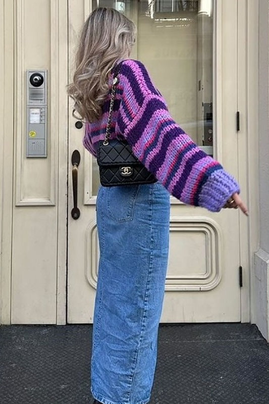 Ovacona Pullover im modernen Stil