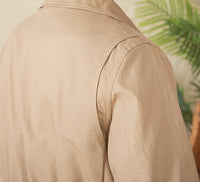 Jacke aus Baumwolle mit Futter im Vintage-Stil