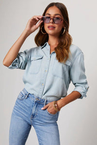 Jeanshemd Ashley im modernen Stil