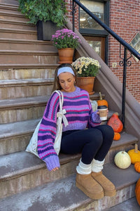 Ovacona Pullover im modernen Stil