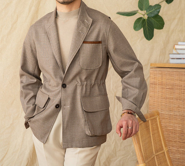 Jacke aus Wildleder