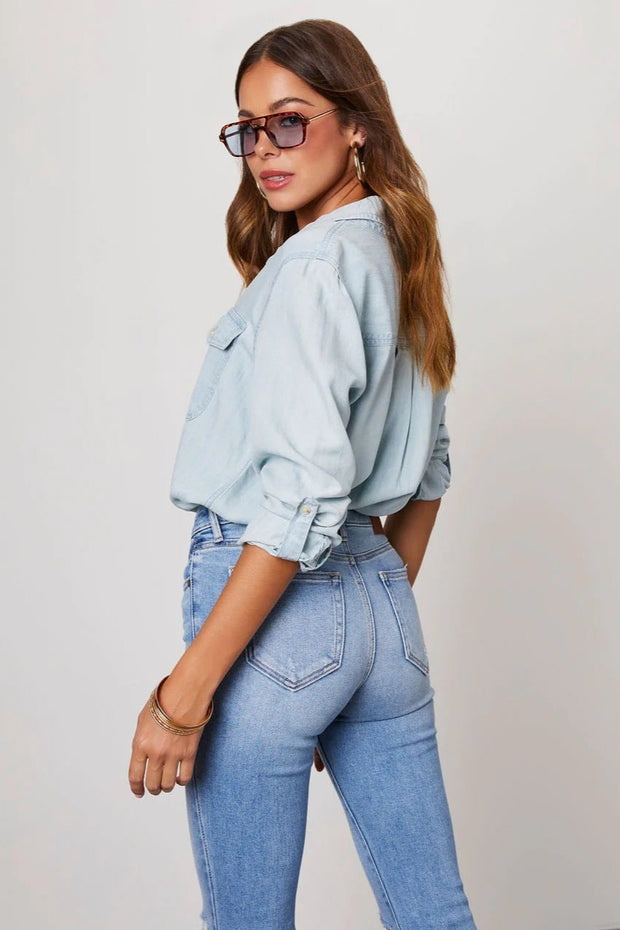 Jeanshemd Ashley im modernen Stil