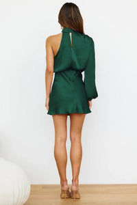 Lissy Kurzes Kleid - Grün