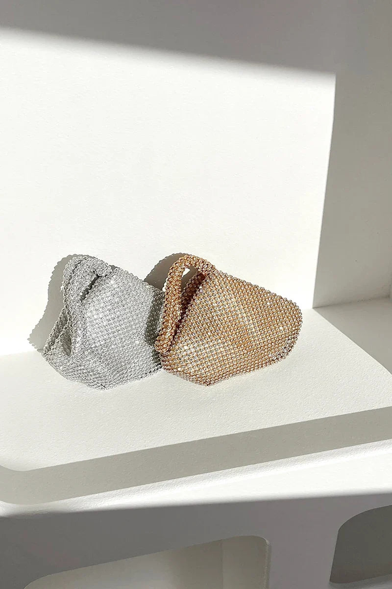 Delaware Tasche - Silber im modernen Stil