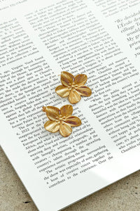 Ohrringe „Breeze“ - Gold im modernen Stil