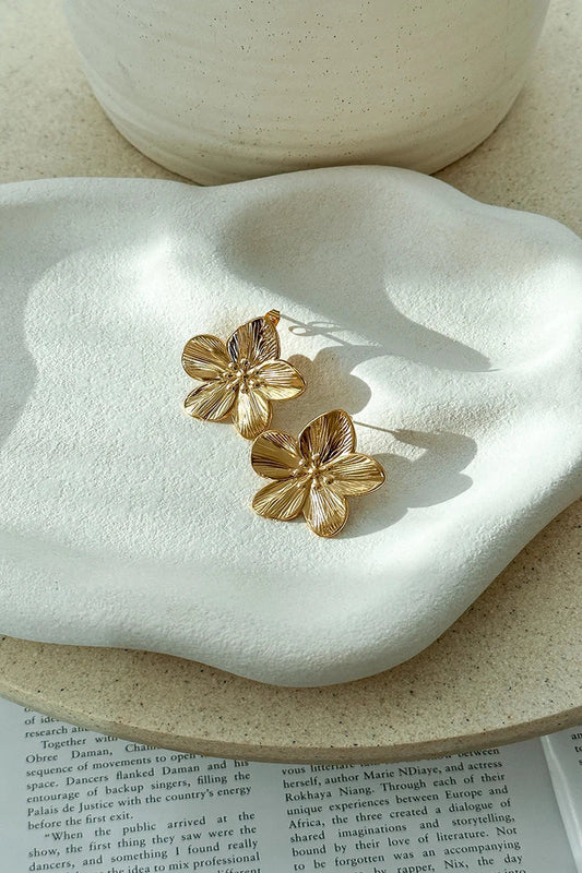 Ohrringe „Breeze“ - Gold im modernen Stil