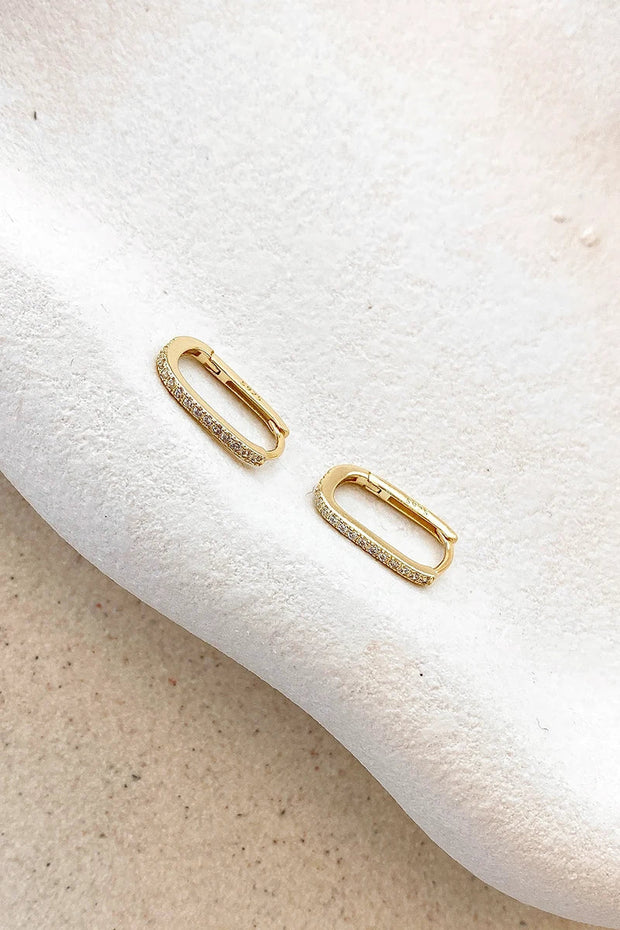 Ashlyn Sleepers - Gold im modernen Stil