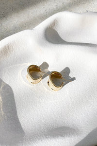 Creolen „Erin“ - Gold im modernen Stil