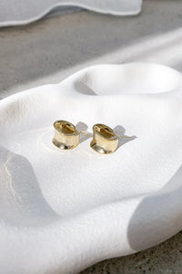 Creolen „Erin“ - Gold im modernen Stil