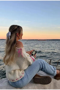 Der Soft Horizon Pullover im modernen Stil