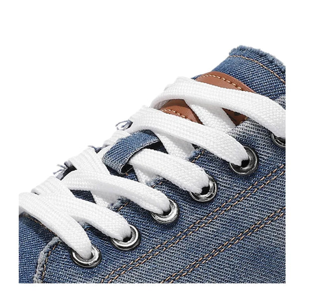 Low-Top Denim-Schuh - Delap