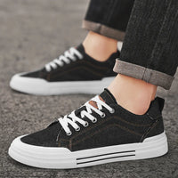 Low-Top Denim-Schuh - Delap
