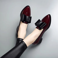 Viktoria - Modische Loafer mit dickem Absatz
