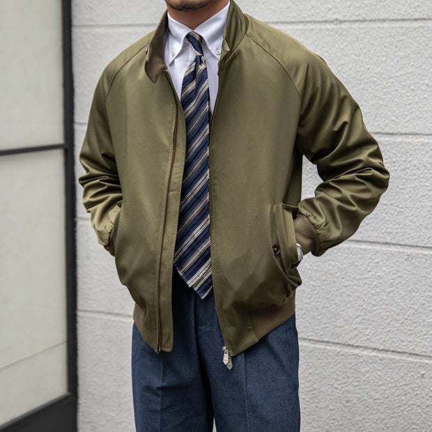Harrington-Jacke im Vintage-Stil