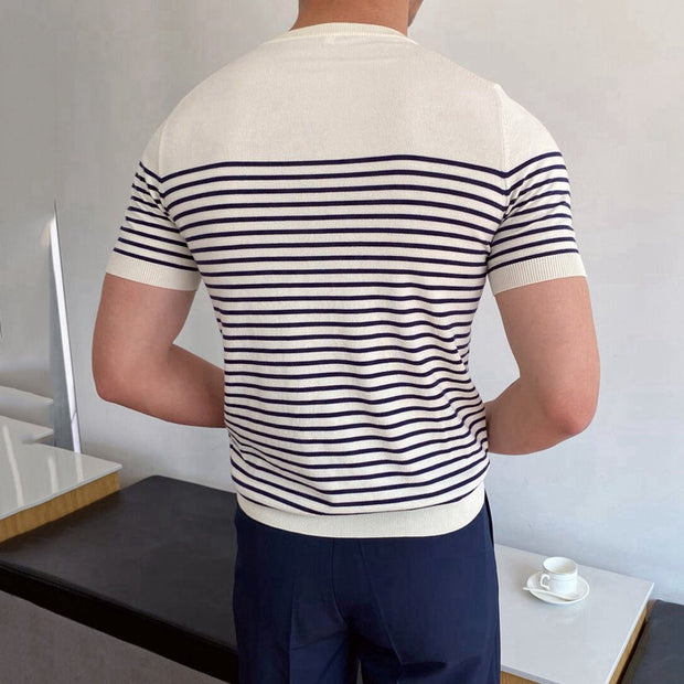 T-Shirt mit Streifenmuster