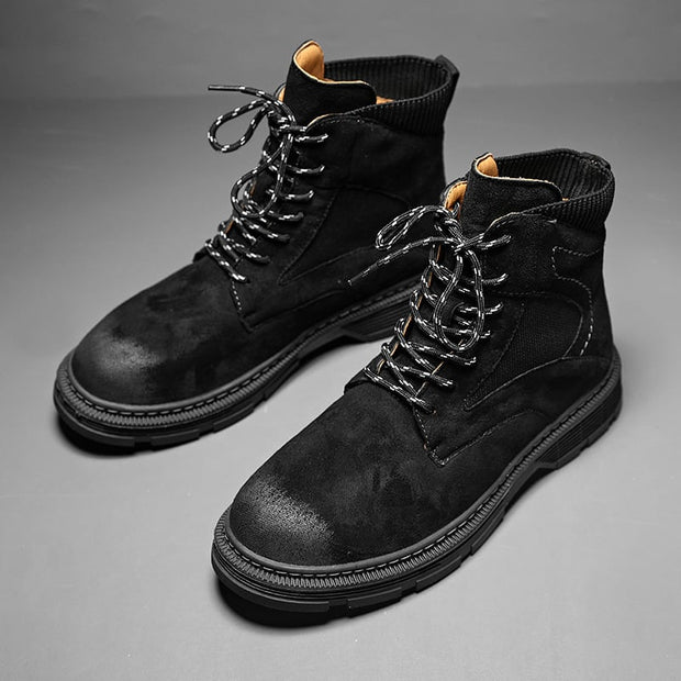 Herrenstiefel im britischen Stil für Herbst und Winter - Marven