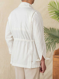 Jacke aus Baumwolle mit Futter im Vintage-Stil